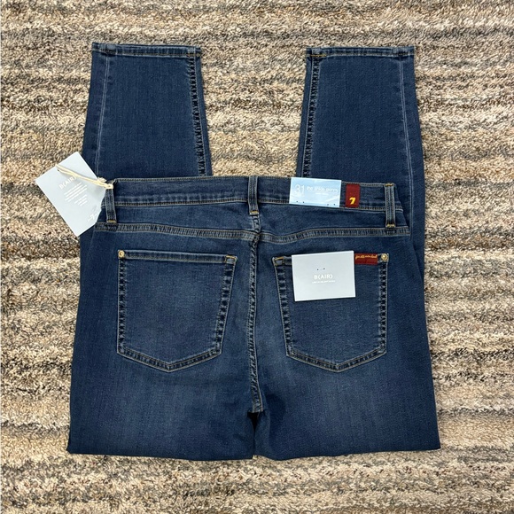 7 For All Mankind Ankle Skinny Jeans Sz 31 NWT | 7 For All Mankind Skinny Jeans* - Picture 9 of 12